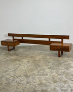 MID-CENTURY KIAAT HEADBOARD (QUEEN)