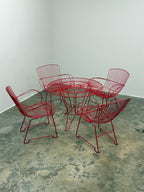 VINTAGE 4 SEATER PATIO SET