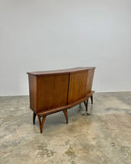 MID-CENTURY BAR IN SAPELE MAHOGANY