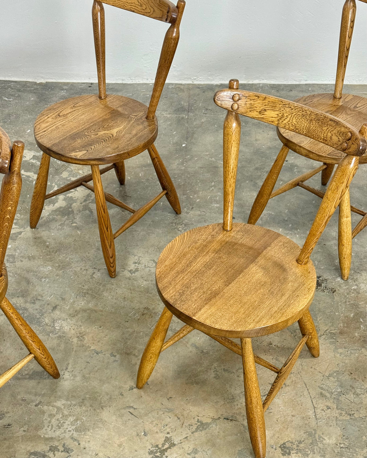 4 x BAKKER & STEYGER DINING CHAIRS