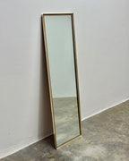 RETRO RECTANGULAR MIRROR - SOLID BRASS