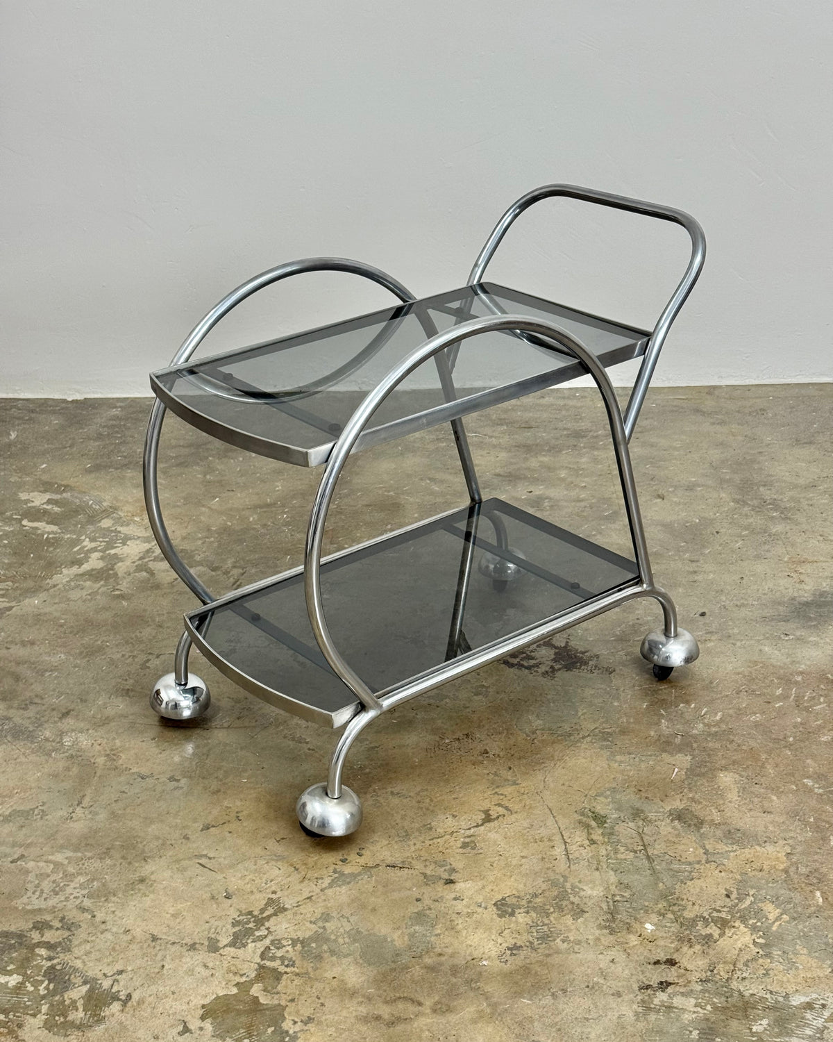 ART DECO DRINKS TROLLEY