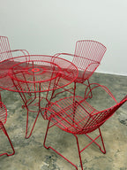 VINTAGE 4 SEATER PATIO SET