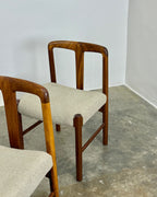 SET OF 6 X MID-CENTURY DINING CHAIRS BY ARTECASA
