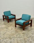 SOLID IMBUIA ARMCHAIR PAIR 1