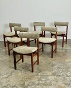 SET OF 6 X MID-CENTURY DINING CHAIRS