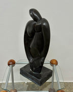 VINTAGE PATINATED BRONZE SCULPTURE