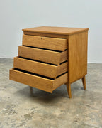 RETRO OAK CHEST OF DRAWERS