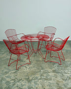 VINTAGE 4 SEATER PATIO SET