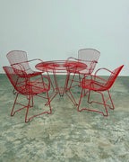 VINTAGE 4 SEATER PATIO SET