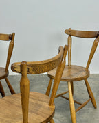 4 x BAKKER & STEYGER DINING CHAIRS