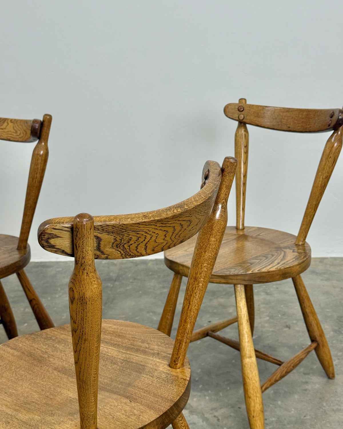 4 x BAKKER & STEYGER DINING CHAIRS