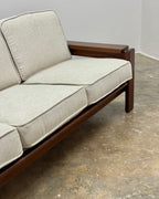 SOLID IMBUIA 3 SEATER SOFA