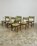 6 x MID-CENTURY DINING CHAIRS - KALLENBACH