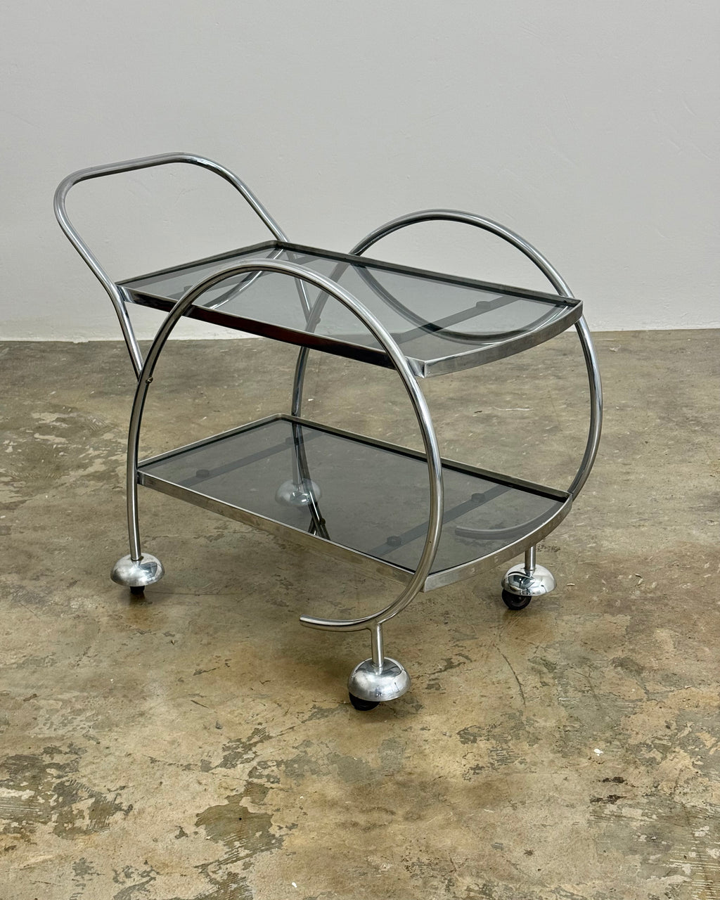 ART DECO DRINKS TROLLEY