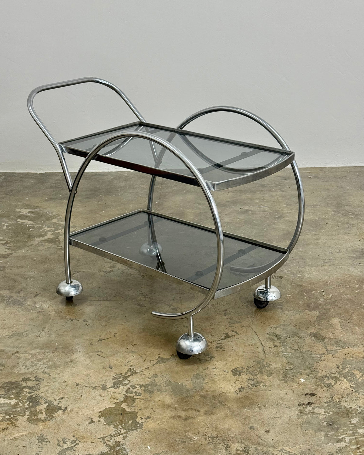 ART DECO DRINKS TROLLEY