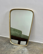 RETRO SOLID BRASS MIRROR