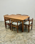 MID-CENTURY 6 SEATER DINING SET BY NOVOCRAFT
