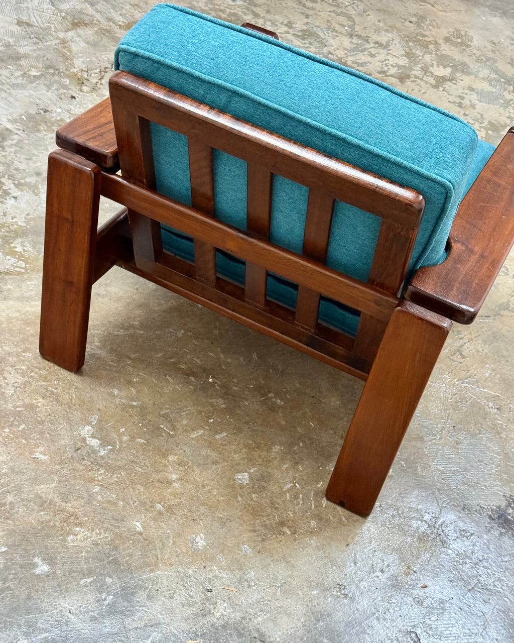 SOLID IMBUIA ARMCHAIR PAIR 1