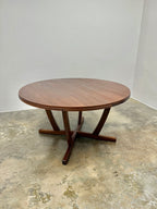 DS VORSTER MID-CENTURY MODERN EXTENDABLE DINING TABLE
