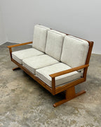 3 SEATER MID-CENTURY SOFA IN KIAAT