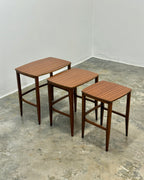TRIO OF NESTING TABLES BY DS VORSTER