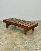 MID-CENTURY CUBIST STYLE COFFEE TABLE