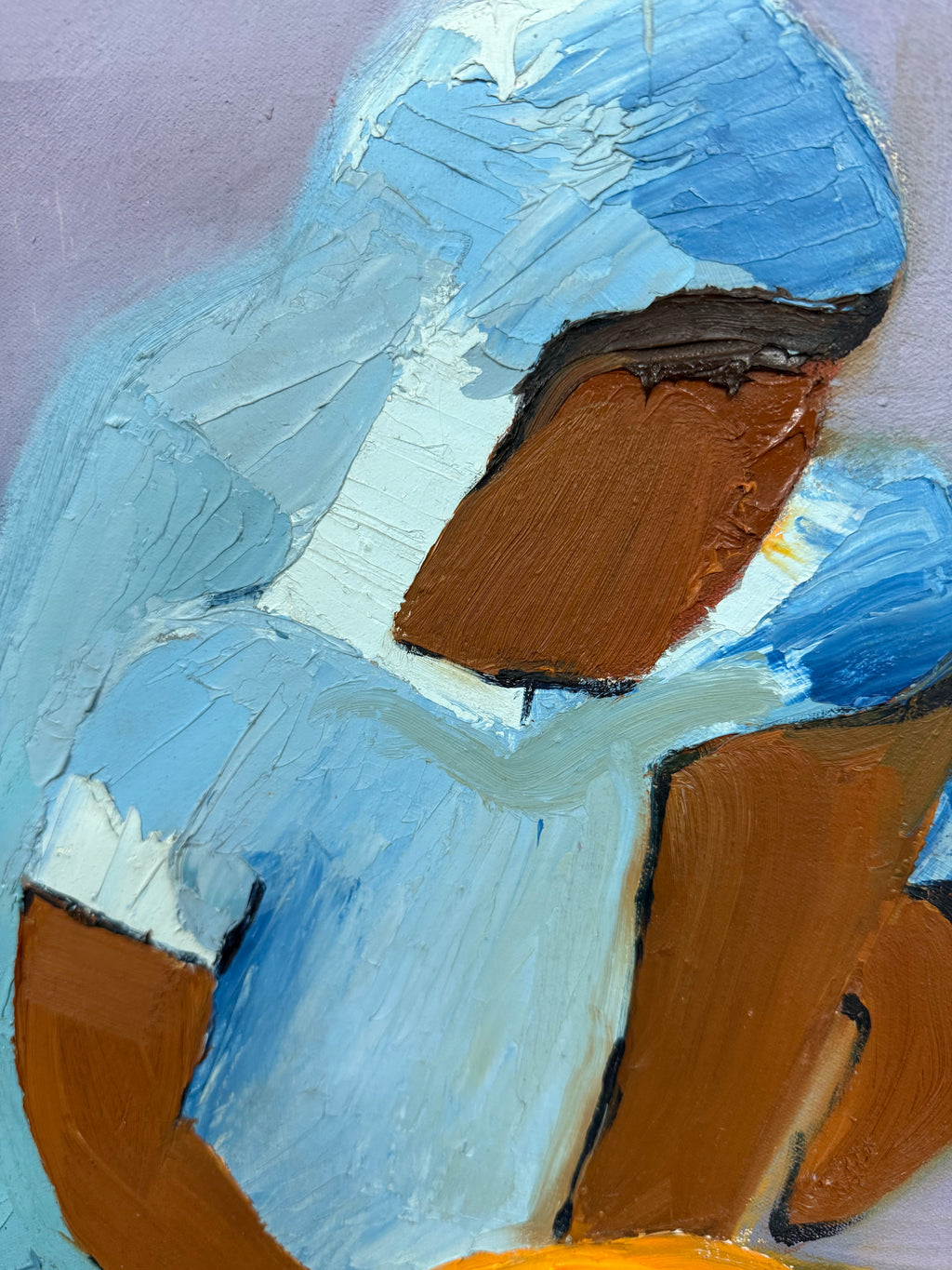 TREVOR COLEMAN OIL - CLEANING DISHES INDIA