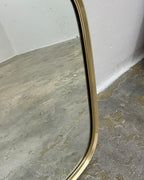 RETRO MIRROR - SOLID BRASS