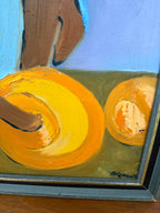 TREVOR COLEMAN OIL - CLEANING DISHES INDIA