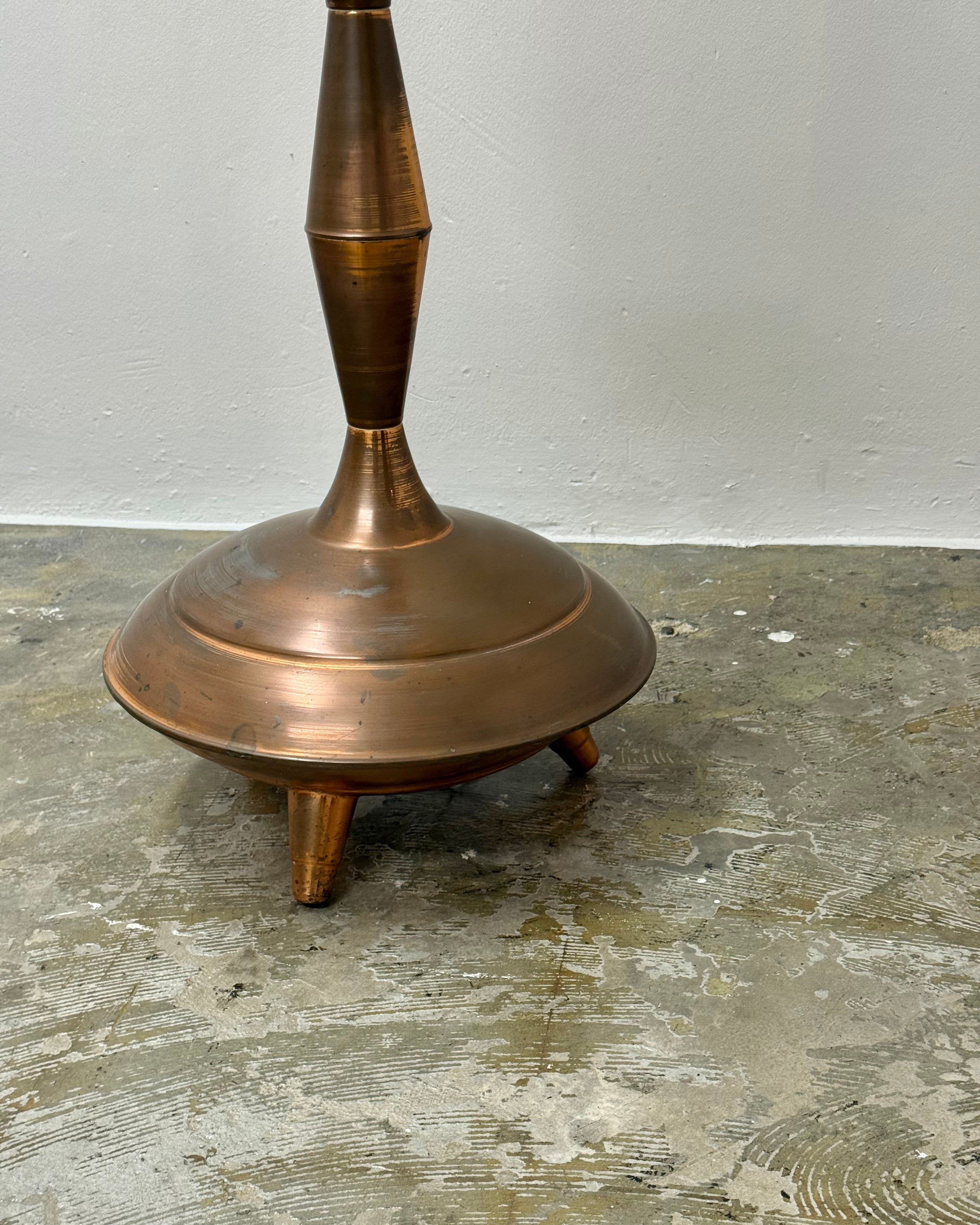 MCM COPPER FLOOR LAMP