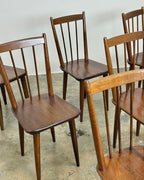 SOLID IMBUIA ‘KARIN’ DINING SET - EE MEYER FOR BINNEHUIS