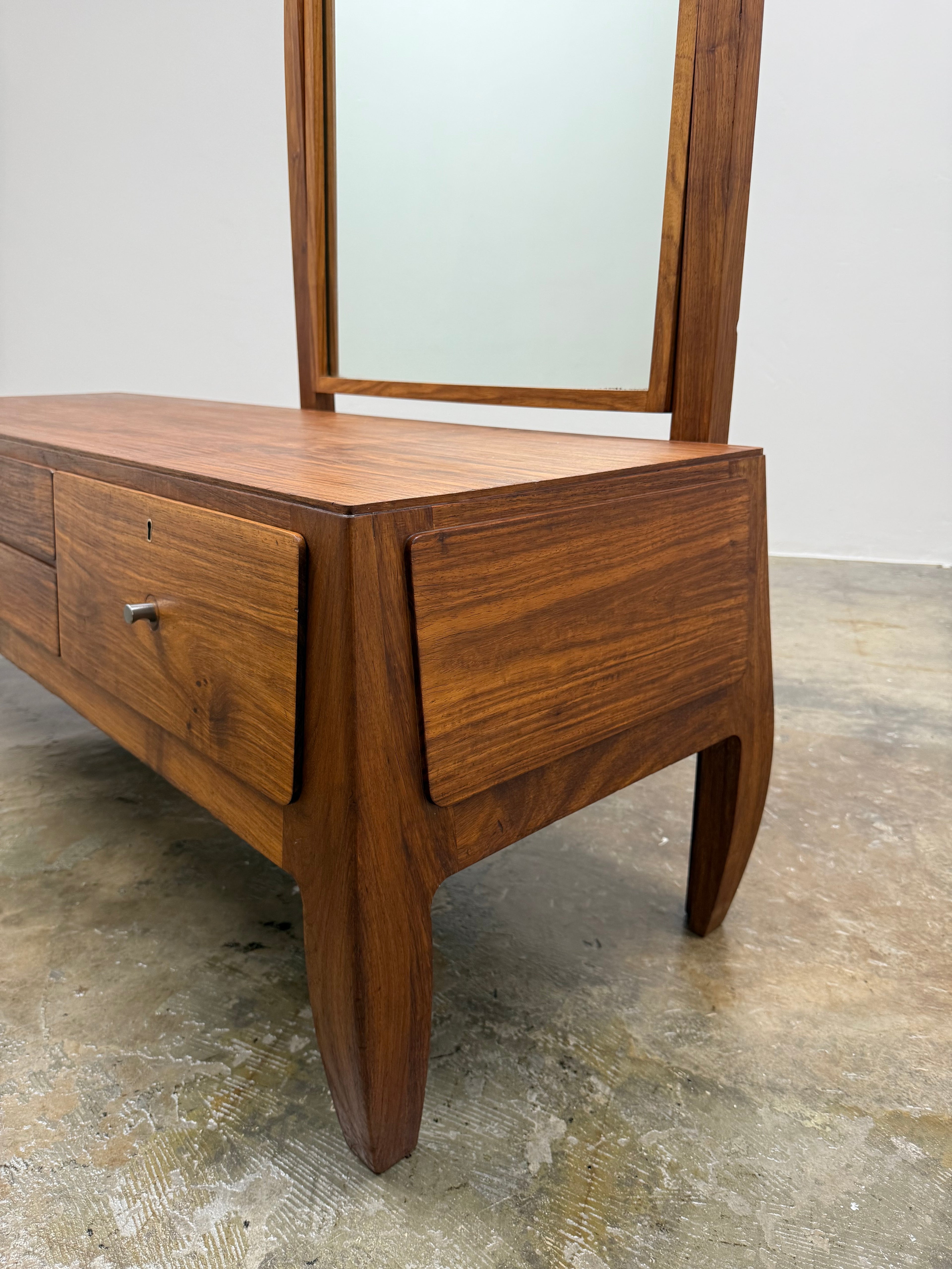 ARTECASA DRESSING TABLE, MIRROR & STOOL