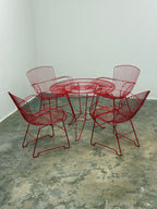 VINTAGE 4 SEATER PATIO SET