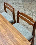 MID-CENTURY 6 SEATER DINING SET BY NOVOCRAFT