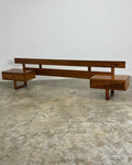 MID-CENTURY KIAAT HEADBOARD (QUEEN)