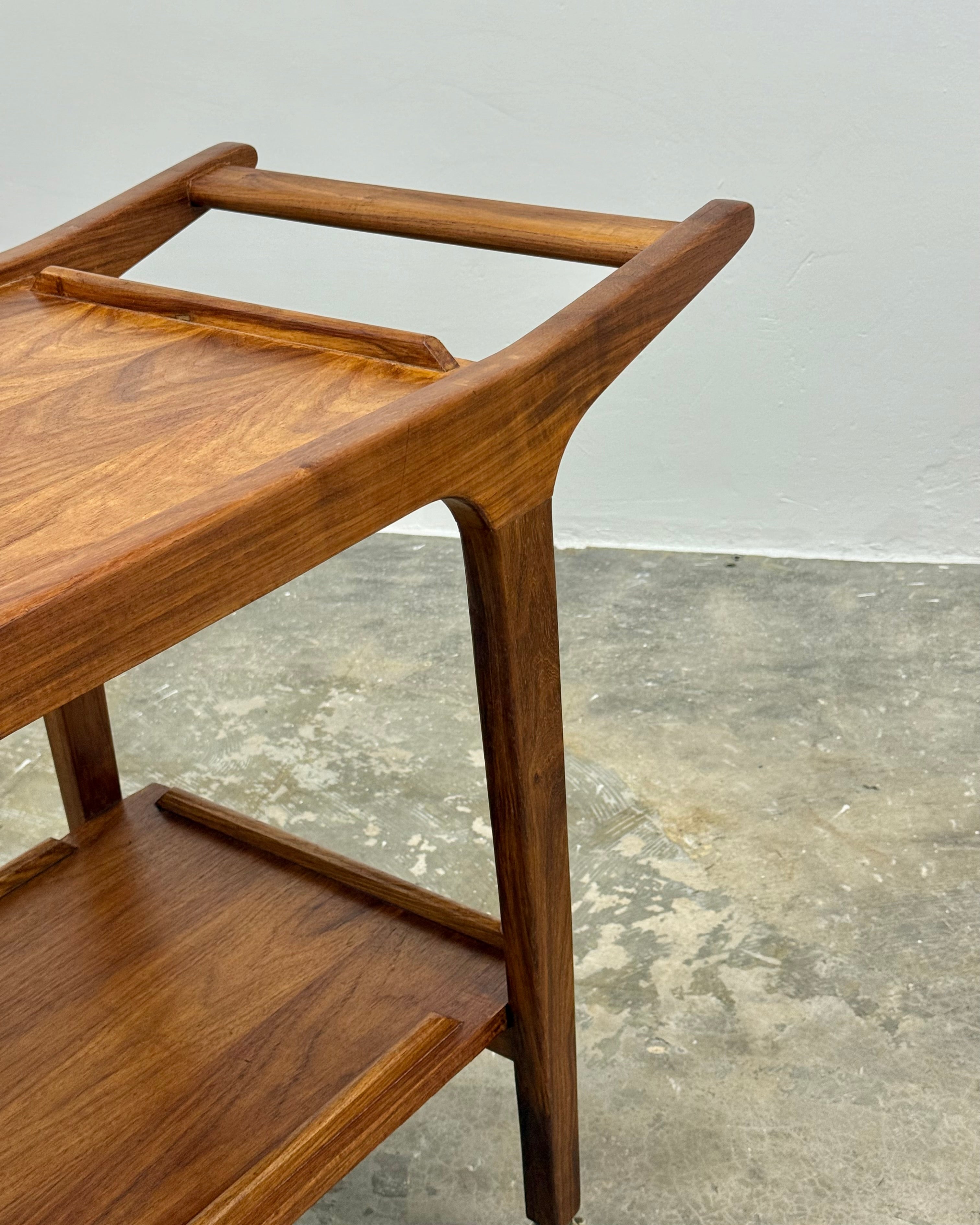 DANISH STYLE MID-CENTURY DRINKS TROLLEY