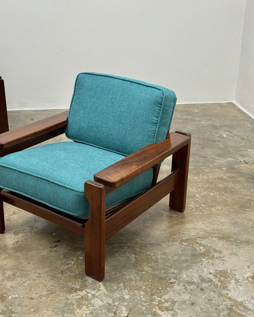 SOLID IMBUIA ARMCHAIR PAIR 1