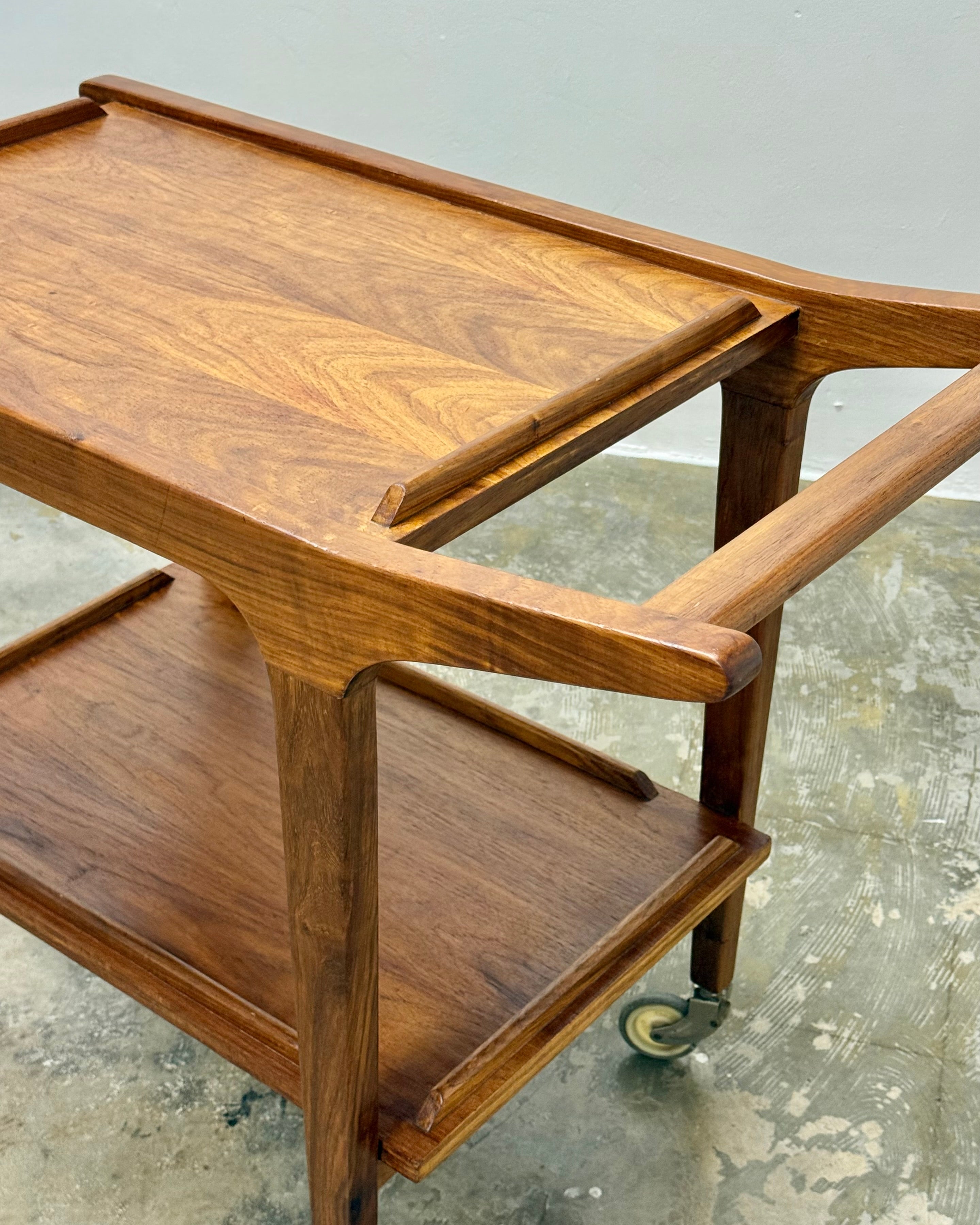 DANISH STYLE MID-CENTURY DRINKS TROLLEY