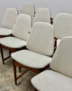 SET OF 8 x FRYSTARK DINING CHAIRS