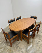 6 SEATER DINING SET IN KIAAT BY KALLENBACH