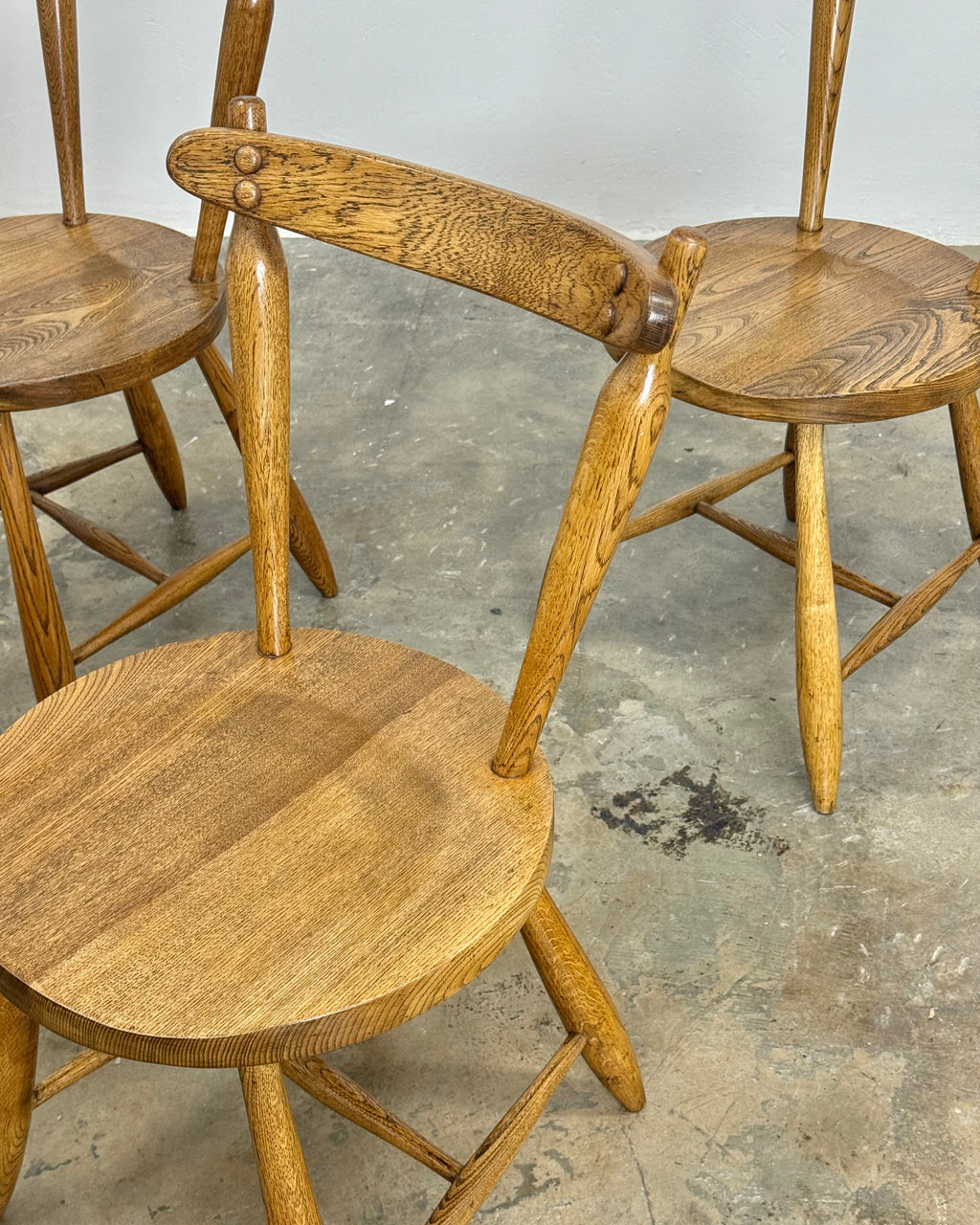 4 x BAKKER & STEYGER DINING CHAIRS
