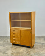 ORIGINAL ARNO LAMBRECHT FOR WK MÖBEL DRINKS / DISPLAY CABINET