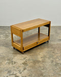MID-CENTURY METAMORPHIC DRINKS TROLLEY