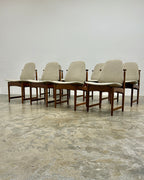 SET OF 8 x FRYSTARK DINING CHAIRS
