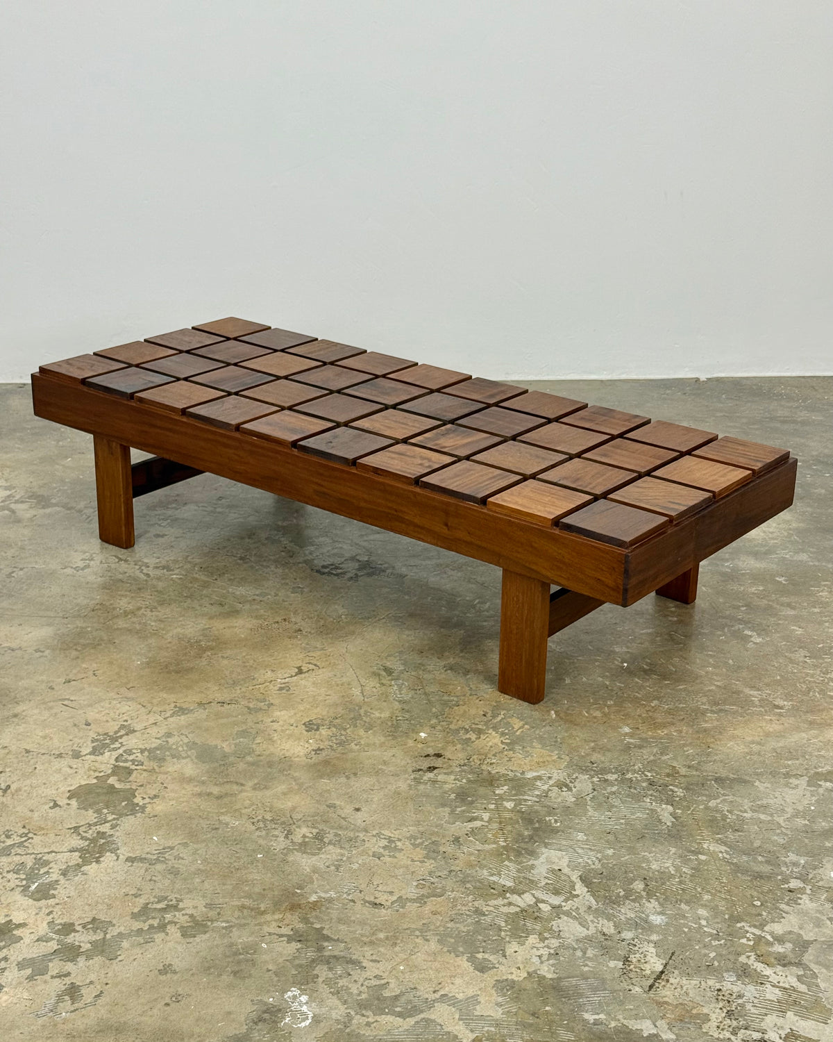 MID-CENTURY CUBIST STYLE COFFEE TABLE