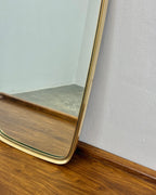 RETRO SOLID BRASS MIRROR