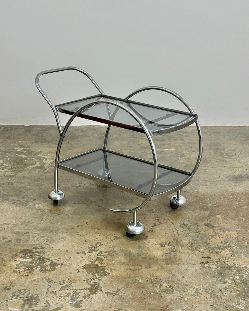 ART DECO DRINKS TROLLEY
