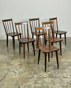 SOLID IMBUIA ‘KARIN’ DINING SET - EE MEYER FOR BINNEHUIS