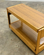 MID-CENTURY METAMORPHIC DRINKS TROLLEY